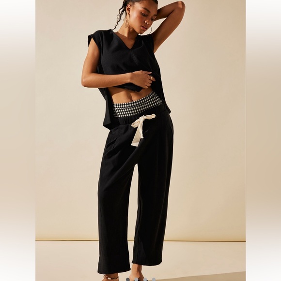Free People Pants - Free People Day Trip 100% Cotton Set